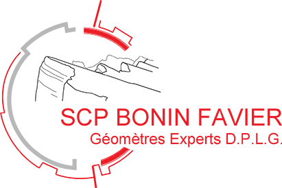 logo cabinet Bonin Favier géomètres experts en Isère